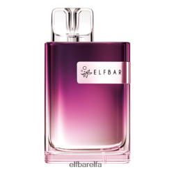 Elf Bar Elfa - ELFBAR Crystal CR600 engangs vape jordbær bringebær RR4BZF36