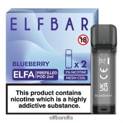 Elf Bar Elfa - ELFBAR ELFA ferdigfylt pod (2 pakke) blåbær RR4BZF106