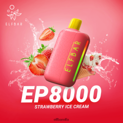 Elf Bar Elfa - ELFBAR EP8000 engangs vape jordbæris RR4BZF316