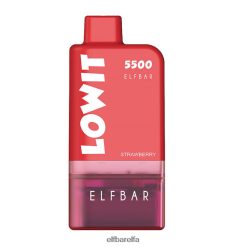 Elf Bar Elfa - ELFBAR LOWIT 5500 forhåndsfylt podsett jordbæris RR4BZF361