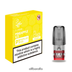 Elf Bar Elfa - ELFBAR Mate 500 P1 ferdigfylte kapsler (2 pakker) ananas is RR4BZF151