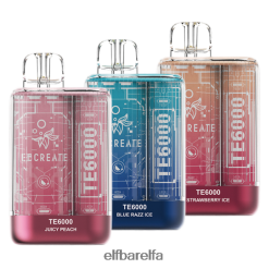 Elf Bar Norge - ELFBAR EBCREATE TE6000 prøvetakerpakke multismak RR4BZF247