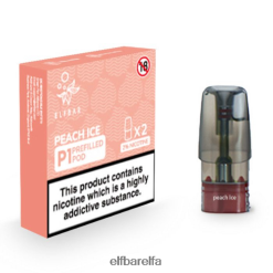 Elf Bar Norge - ELFBAR Mate 500 P1 ferdigfylte kapsler (2 pakker) fersken is RR4BZF152