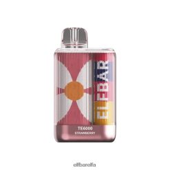 Elf Bar Norge - ELFBAR TE6000 engangs vape jordbær RR4BZF322