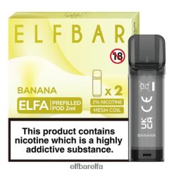 Elf Bar Norge Nikotin - ELFBAR ELFA ferdigfylt pod (2 pakke) banan RR4BZF105