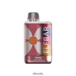 Elf Bar Norge Nikotin - ELFBAR TE6000 engangs vape saftig fersken RR4BZF325