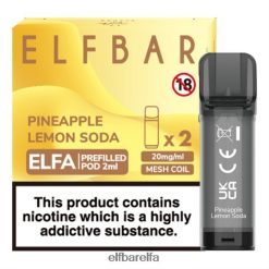 Elf Bar Pris - ELFBAR ELFA ferdigfylt pod (2 pakke) ananas sitron brus RR4BZF134