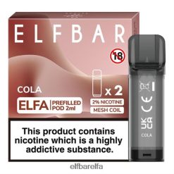 Elf Bar Pris - ELFBAR ELFA ferdigfylt pod (2 pakke) cola RR4BZF109