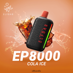 Elf Bar Pris - ELFBAR EP8000 engangs vape cola is RR4BZF304