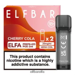 Kjøpe Elf Bar - ELFBAR ELFA ferdigfylt pod (2 pakke) kirsebær cola RR4BZF113