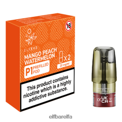 Kjøpe Elf Bar - ELFBAR Mate 500 P1 ferdigfylte kapsler (2 pakker) mango fersken vannmelon RR4BZF158